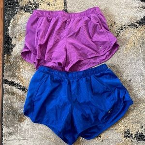 Old Navy running shorts with built in underwear